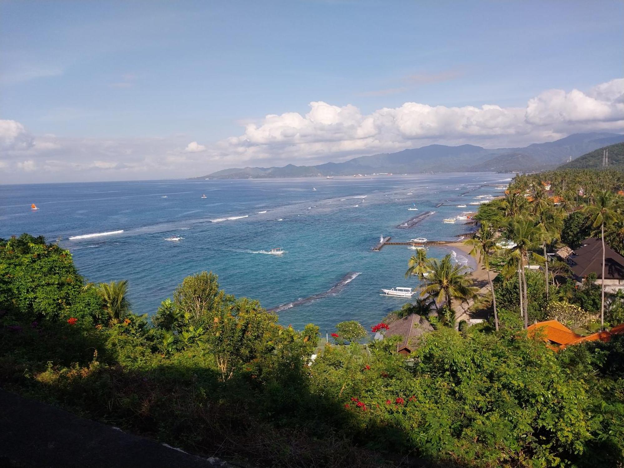 Vista Del Mar Villa Candi Dasa  Bagian luar foto
